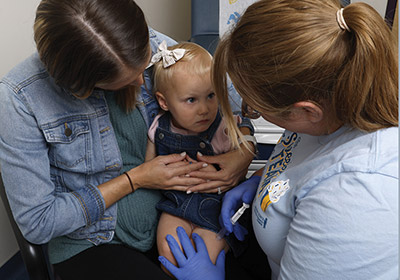 Child Immunization Comfort Hold