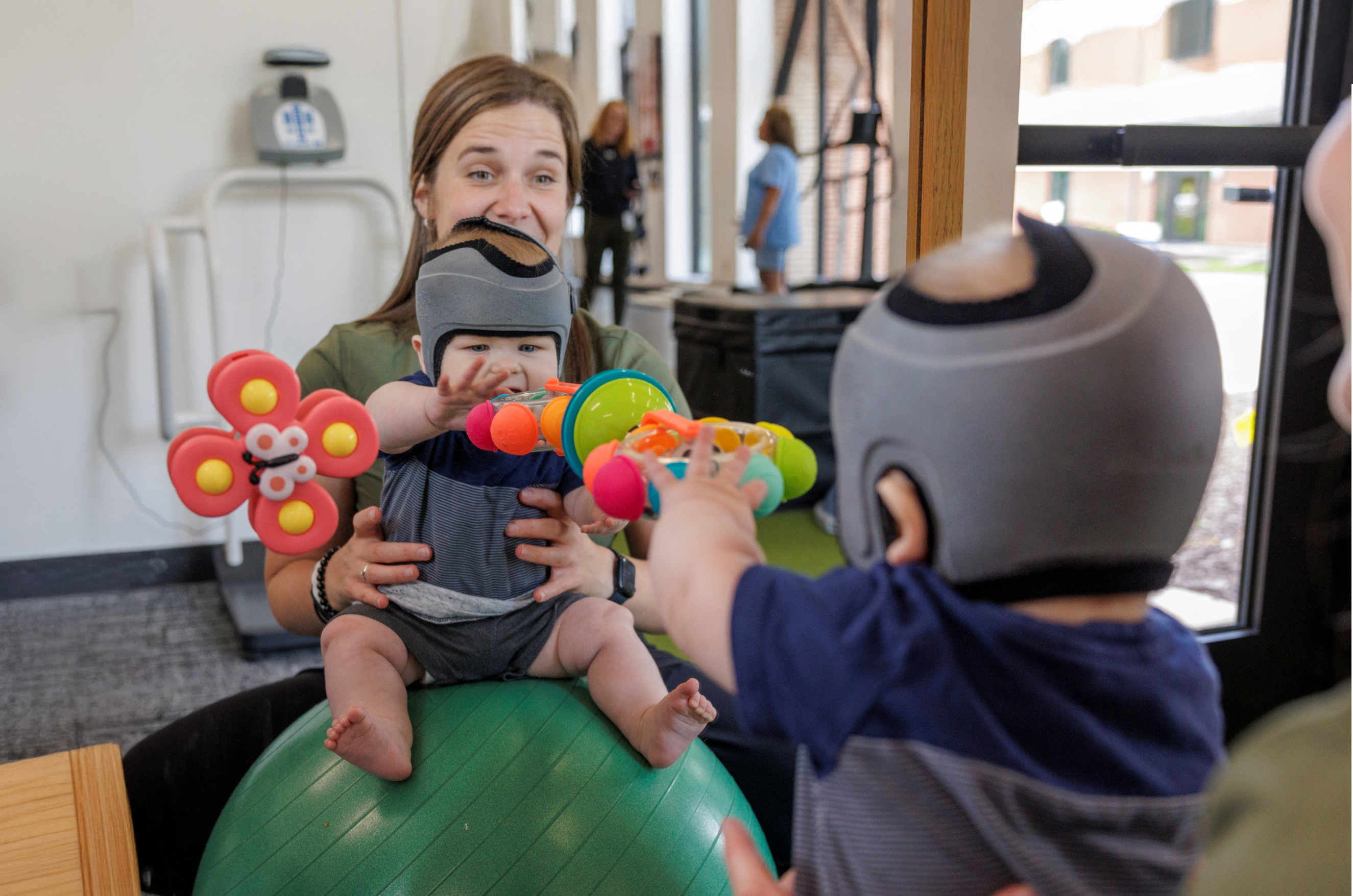 Boys Town Pediatric Physical Therapy in progress